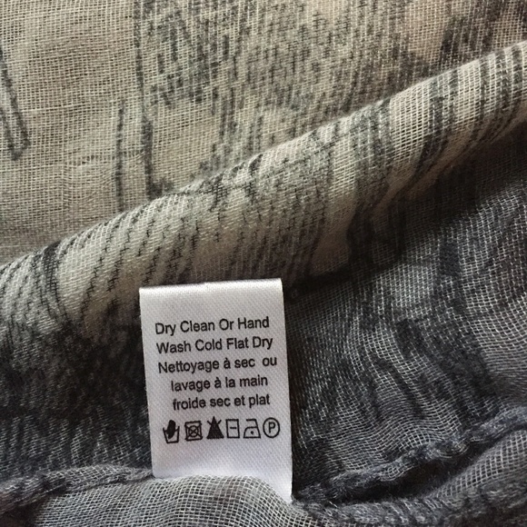 Free People Watercolor Scarf - Picture 6 of 6